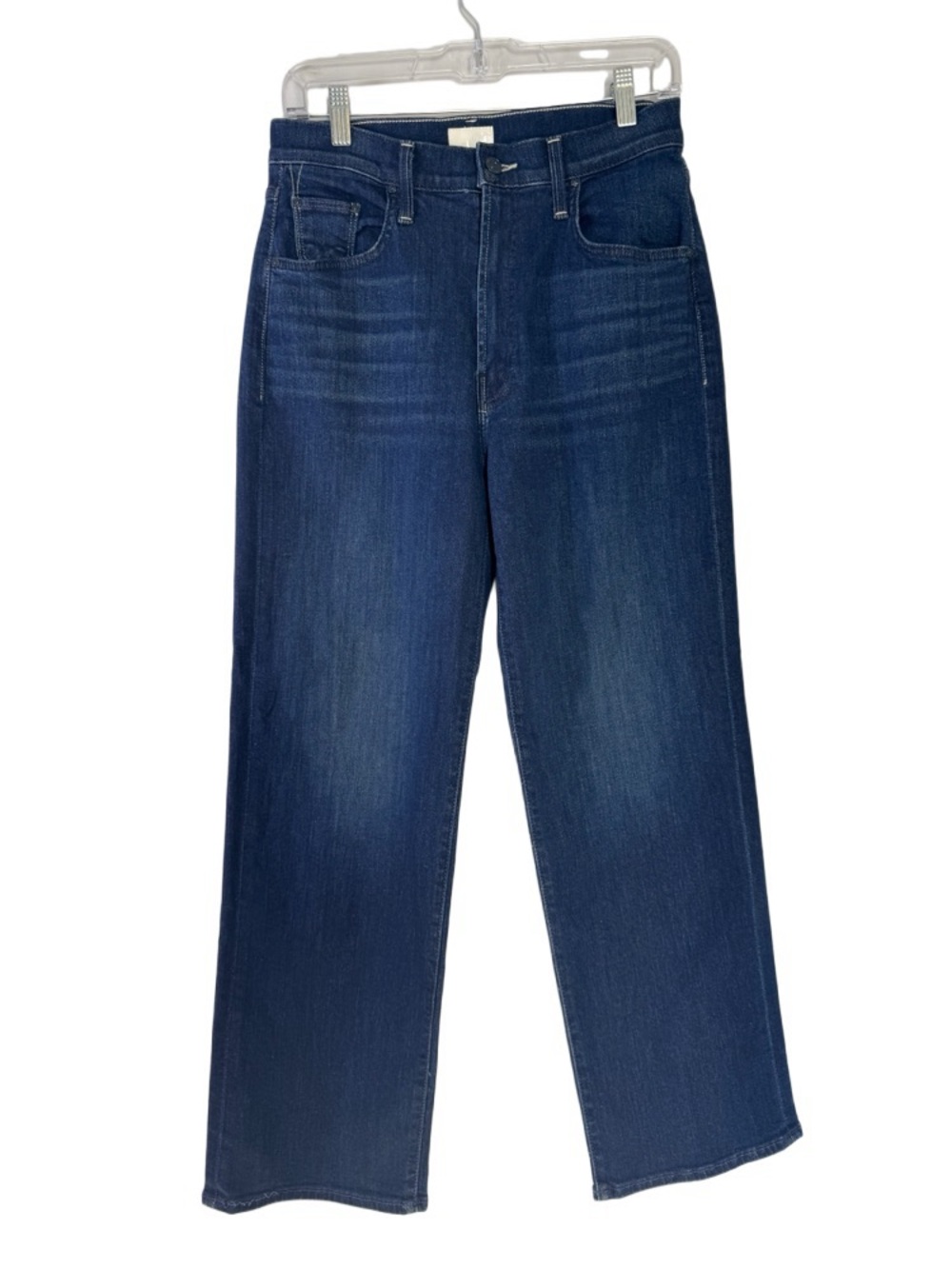 MOTHER The Rambler Zip Ankle Jeans Animal Instinct